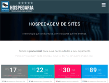 Tablet Screenshot of hospedaria.com.br
